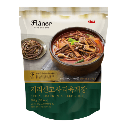 플라네 지리산고사리육개장 500g*6팩 외 골라담기