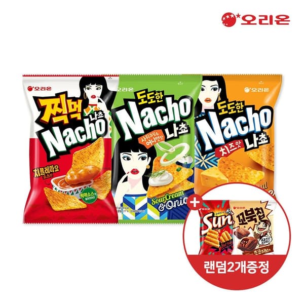 오리온 나쵸3종세트 12봉 (11,540원)